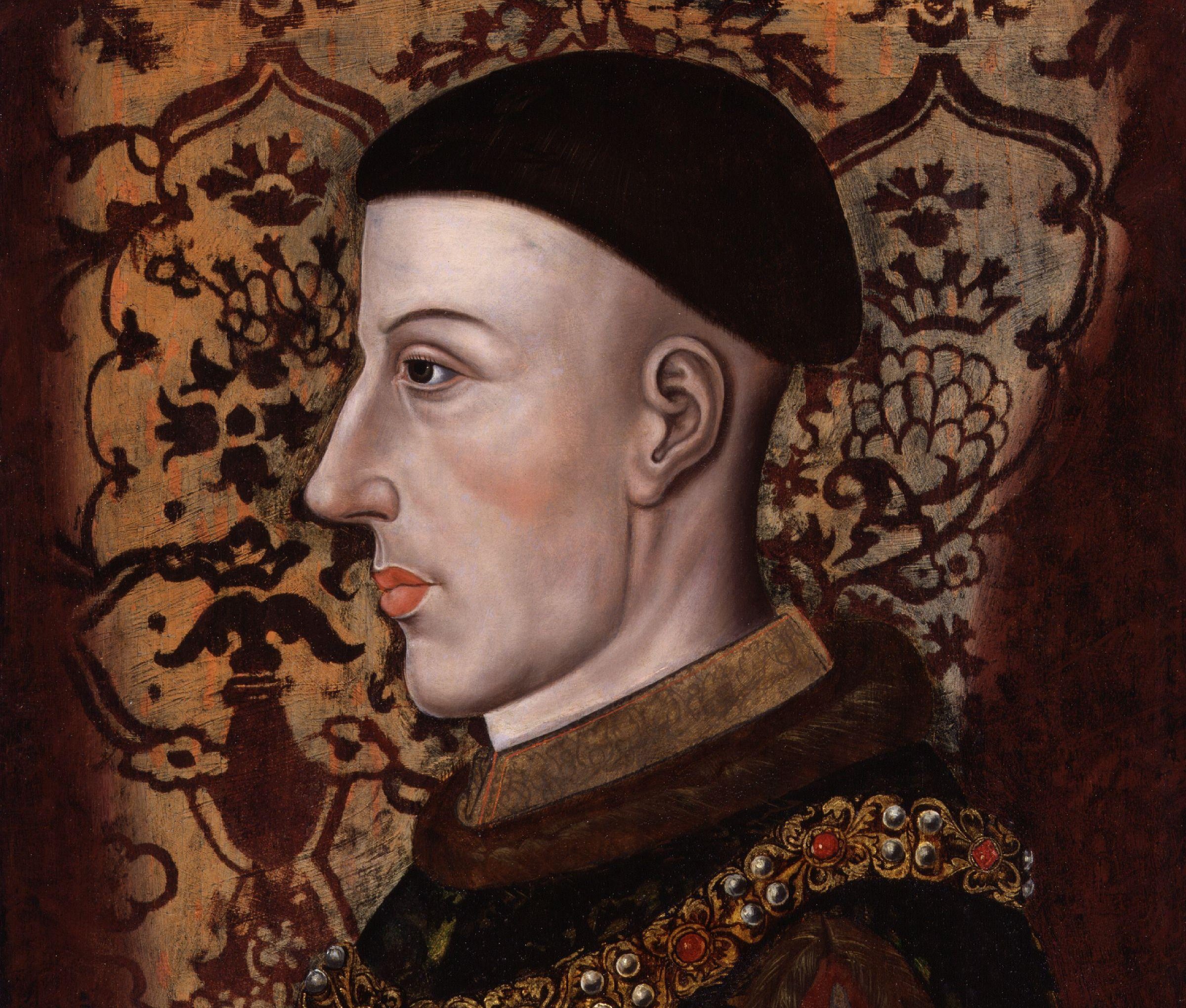 Portrait Painting of Henry V of England also called Henry of Monmouth