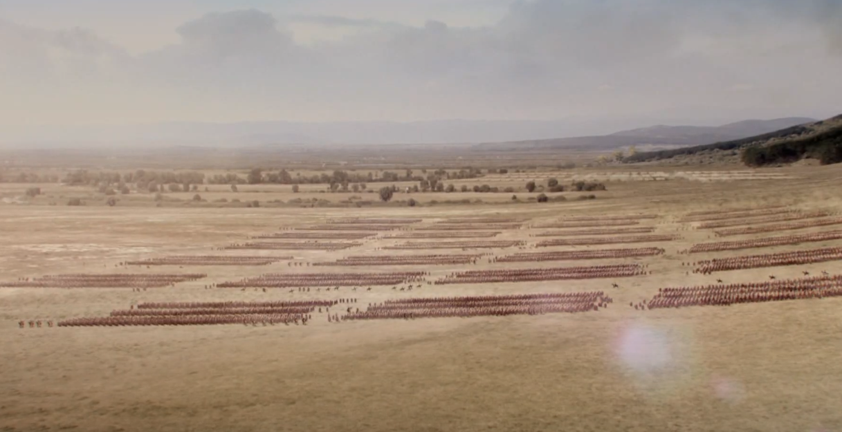 image from the film Barbarians Rising