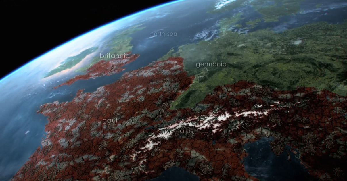 image from the film Barbarians Rising