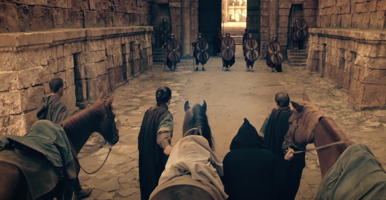 image from the film Barbarians Rising