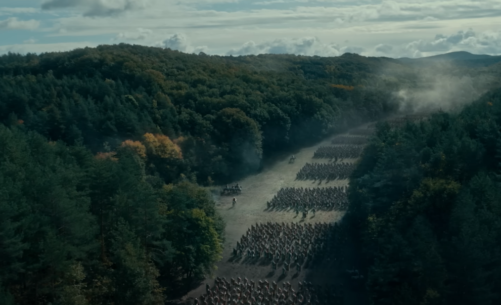 image from the film Barbarians