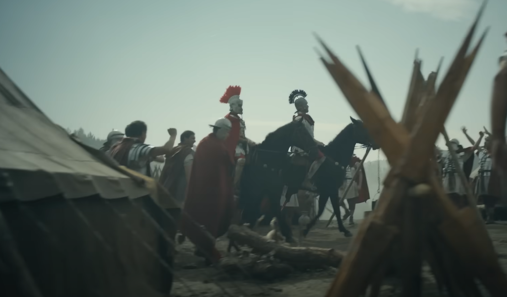 image from the film Barbarians