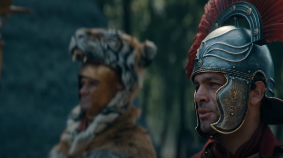 image from the film Barbarians