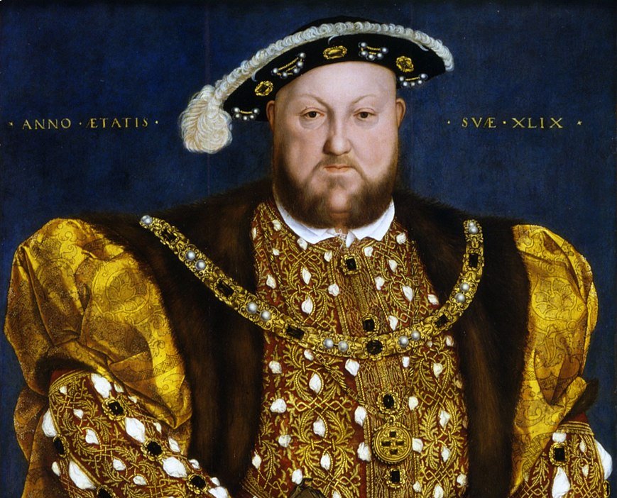 Portrait Painting of Henry VIII King of England