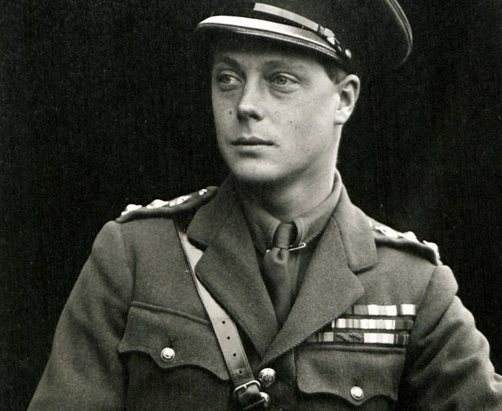 Grayscale Portrait Photo of King Edward VIII, Duke of Windsor