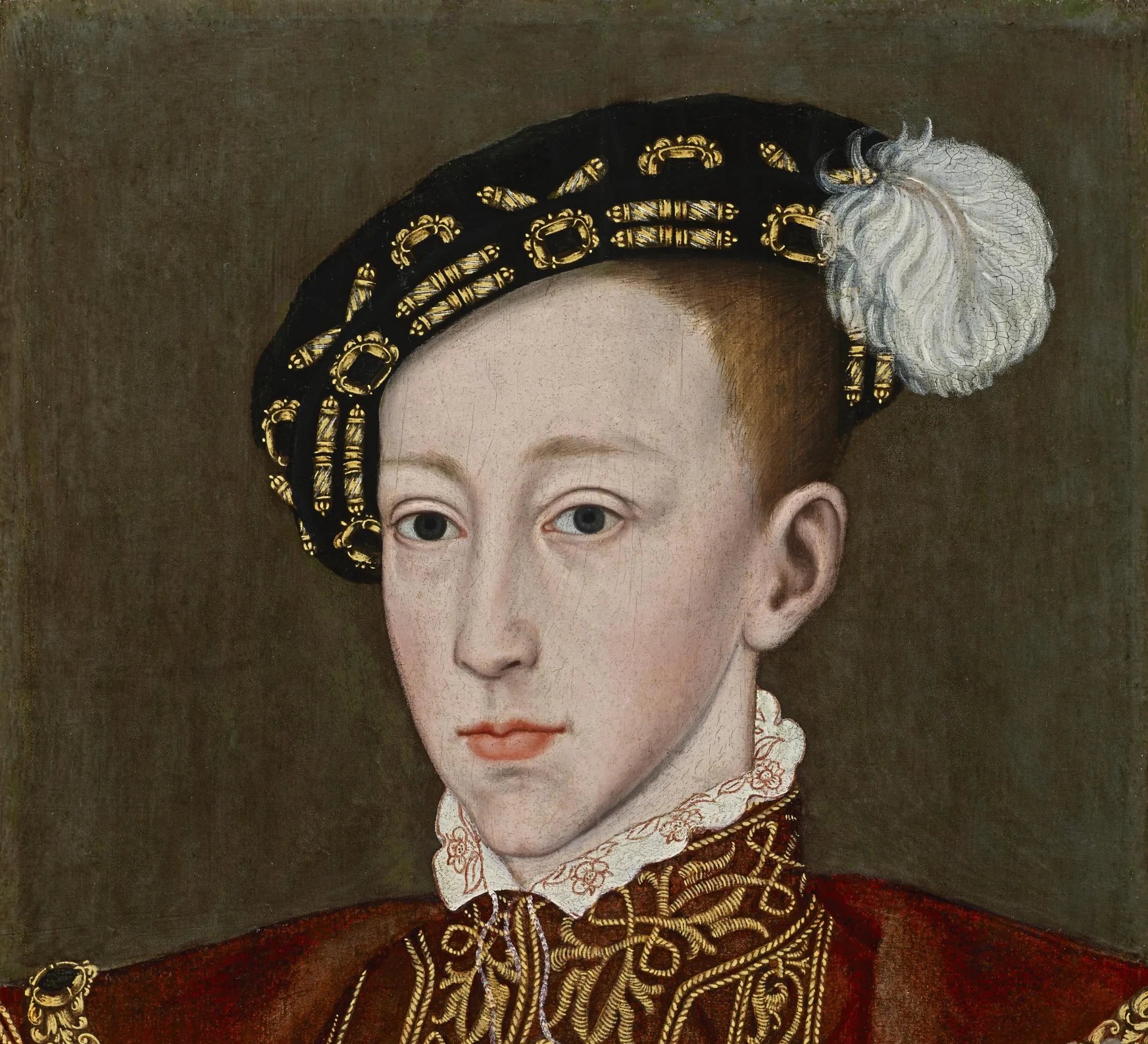 Portrait Painting Of King Edward Of England