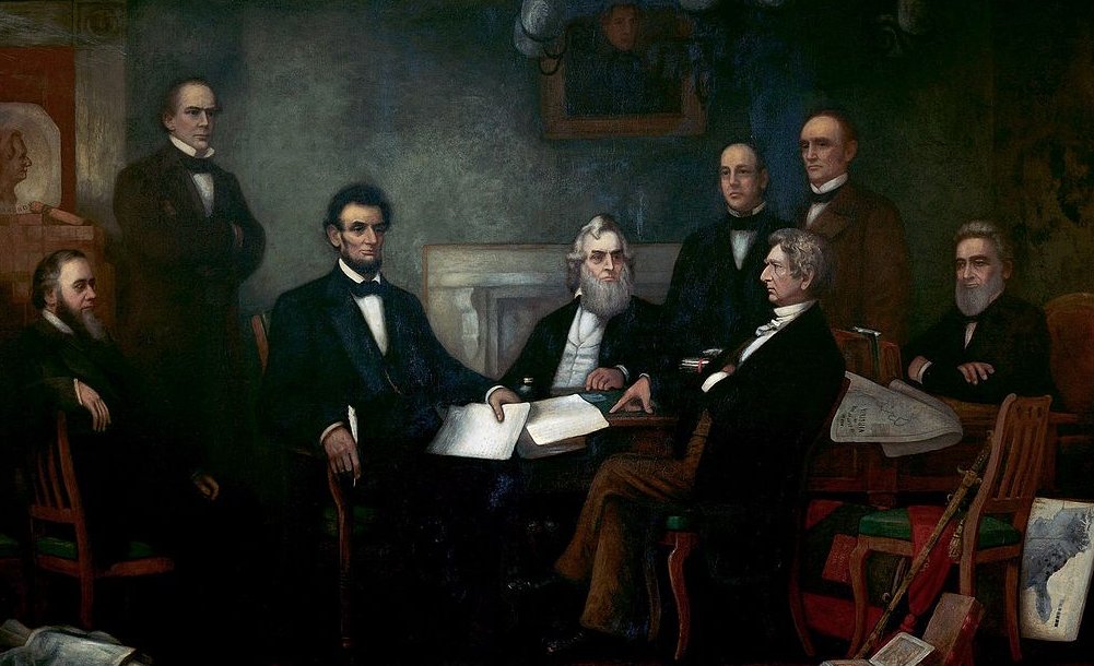 First Reading of the Emancipation Proclamation by President Lincoln