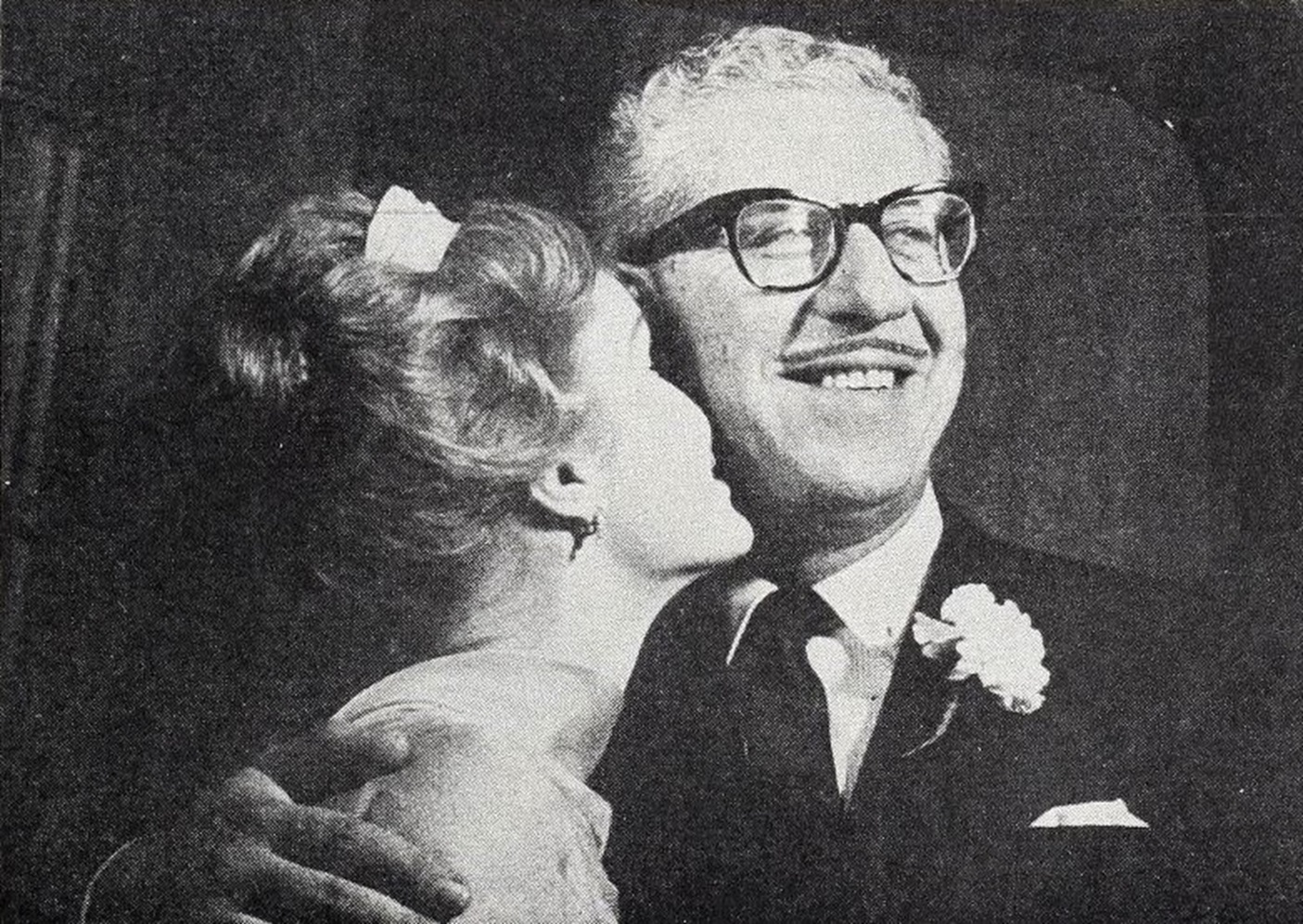 Debbie Reynolds With Her Second Husband Harry Karl,1960