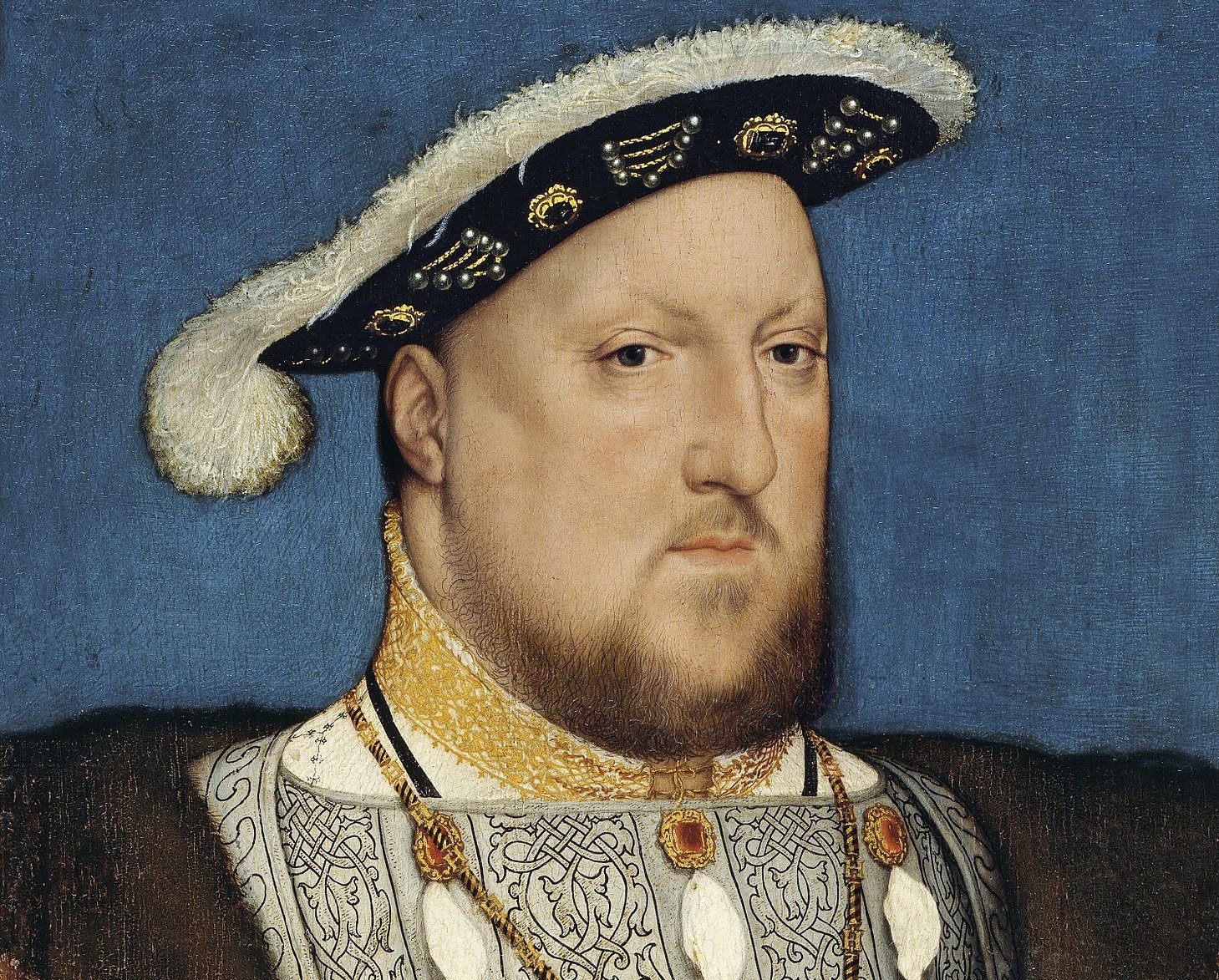 Portrait Painting of Henry VIII by Hans Holbein The Younger