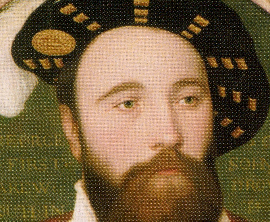 Portrait Painting of Sir George Carew (1504–1545) by Hans Holbein the Younger