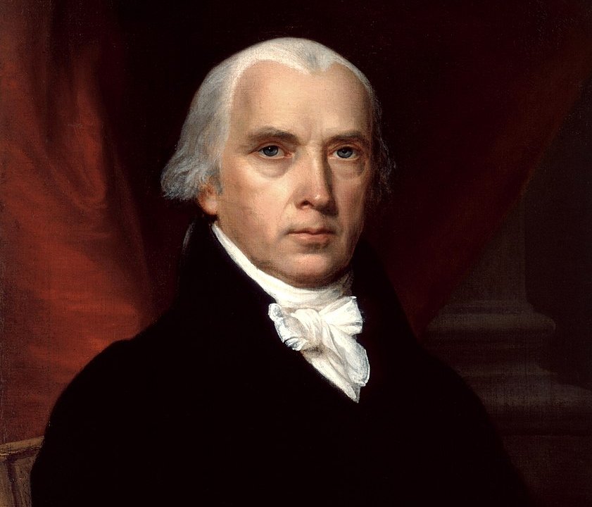 Portrait Painting of James Madison the fourth President of the United States