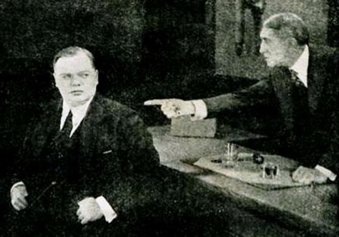 Still from the American silent film Life of the Party (1920) with Roscoe Arbuckle - 1921