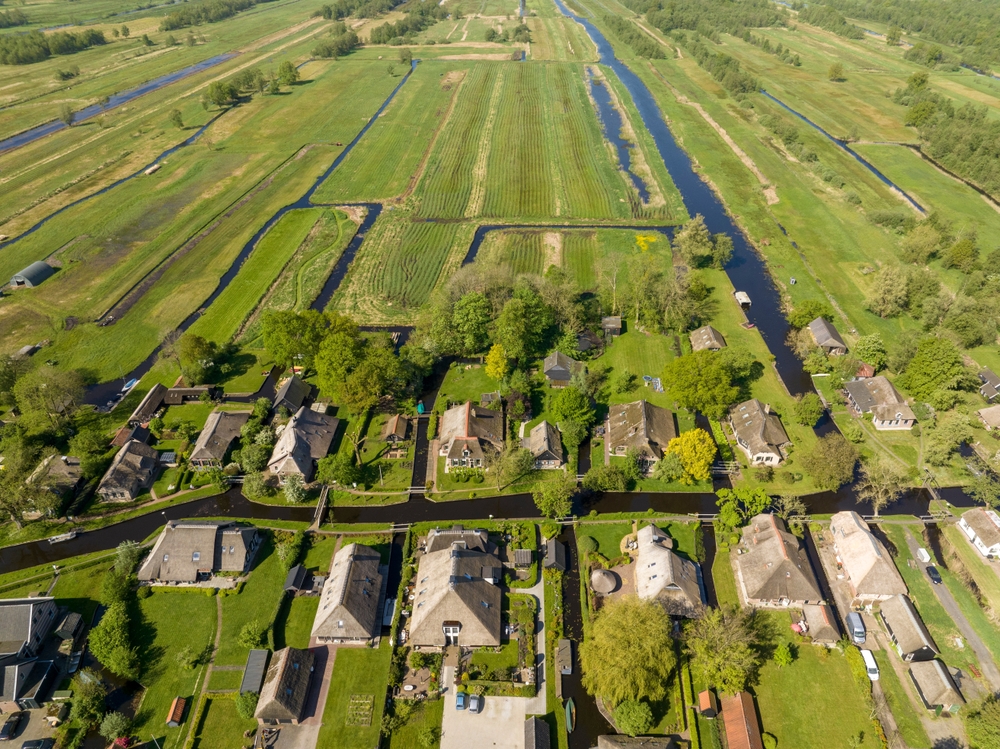 Giethoorn Drone View