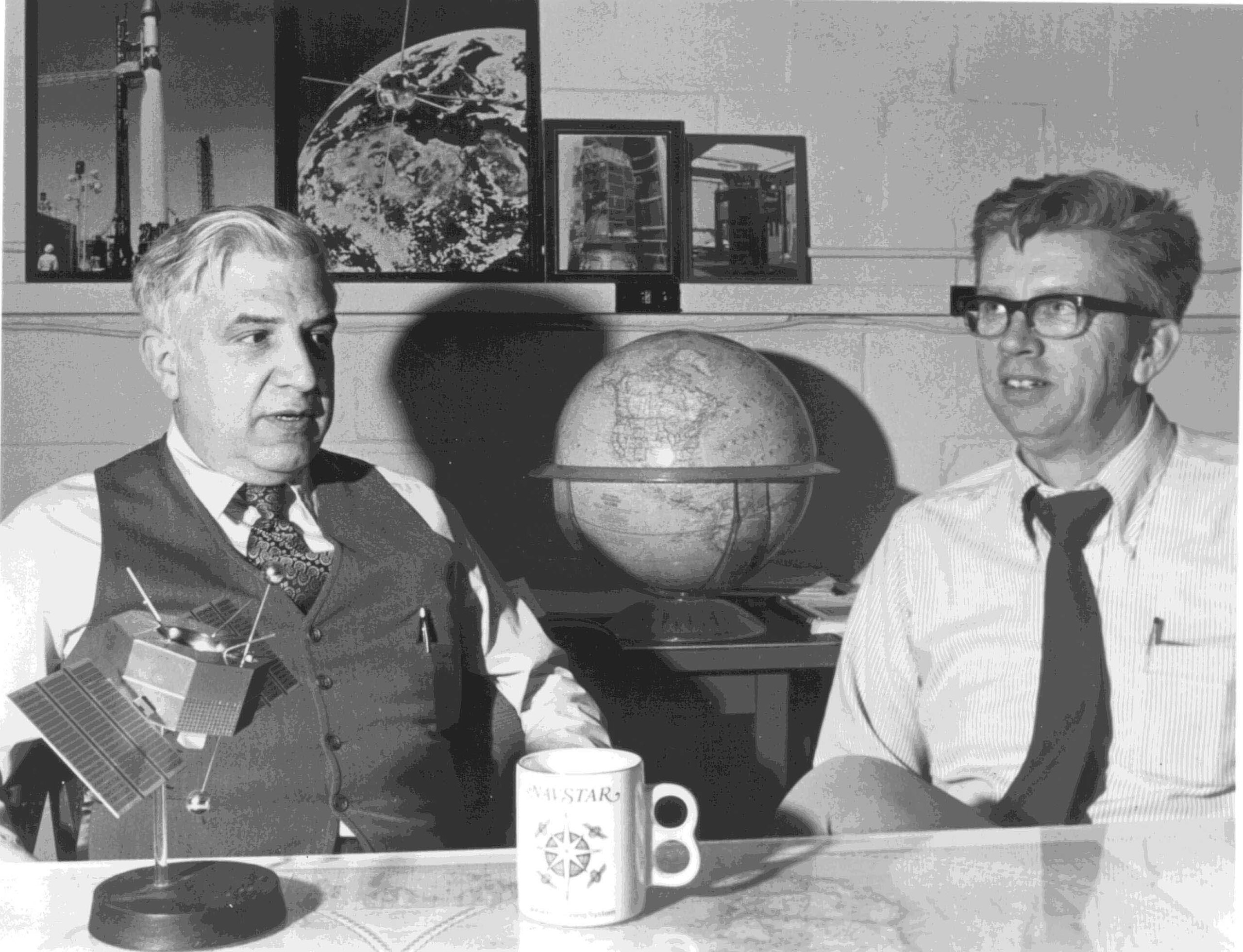 Roger L. Easton (left) and Al Bartholemew