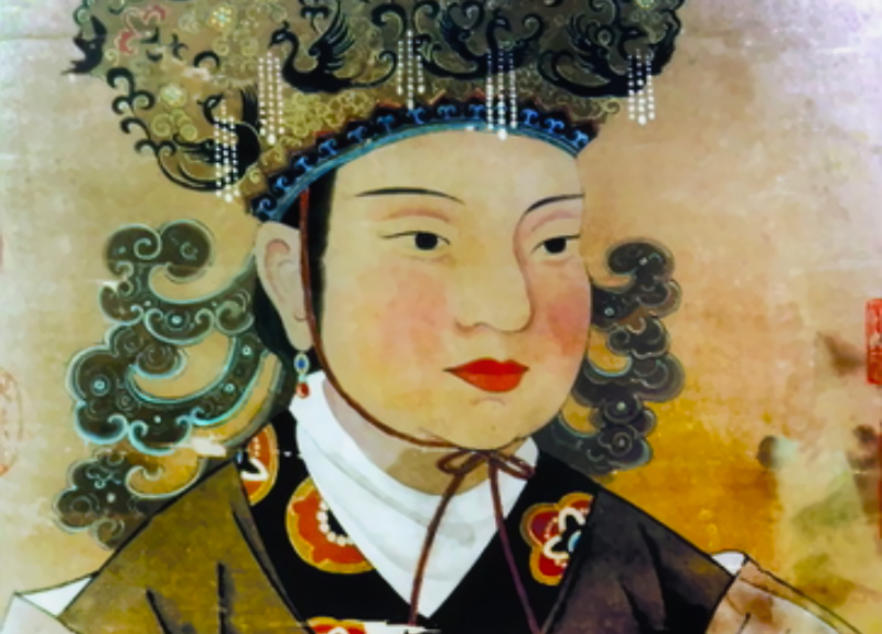 Portrait of Wu Zetian