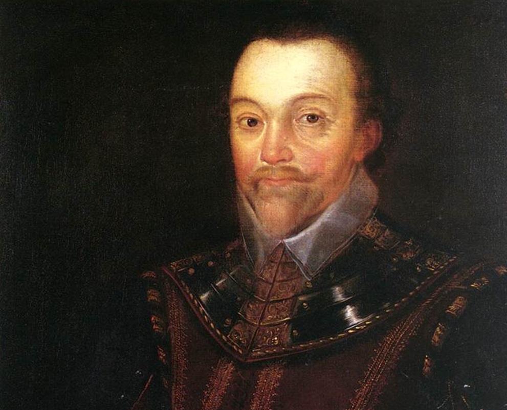 Portrait of Sir Francis Drake - 1590 or later.