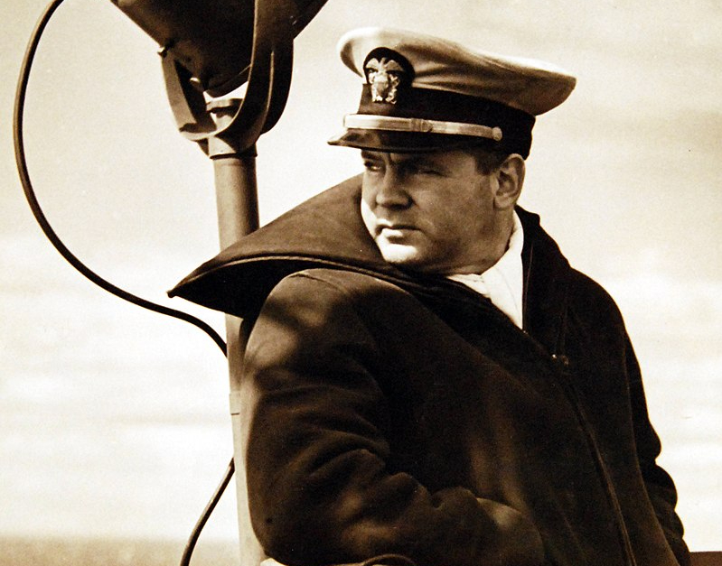 Lieutenant John D. Bulkeley in uniform