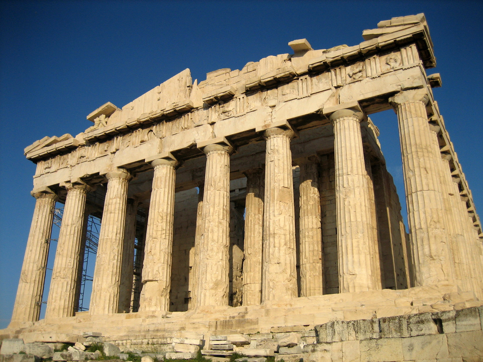 Parthenon from the west