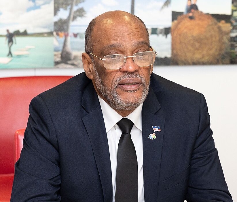 Portrait Photo of Ariel Henry, Haitian Prime Minister