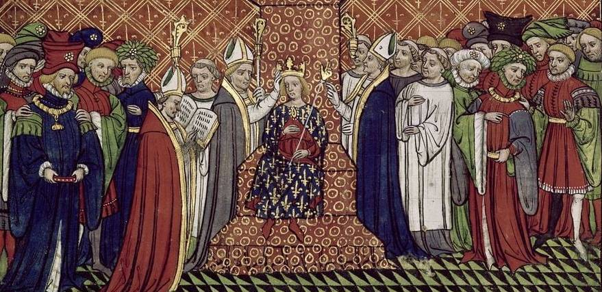 Coronation of King Charles VI of France