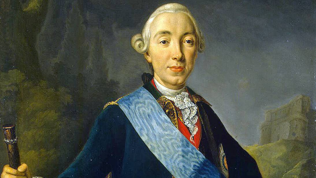 Coronation Portrait Of Peter III Of Russia