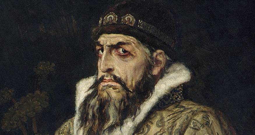 A portrait of Ivan The Terrible