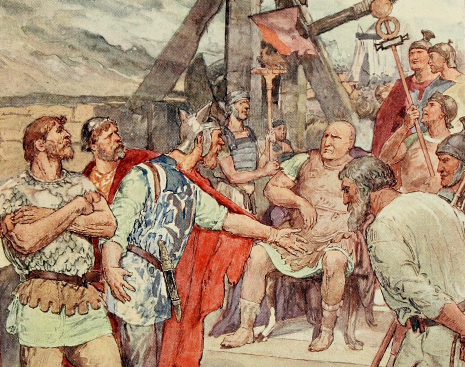 Marius And The Ambassadors Of The Cimbri