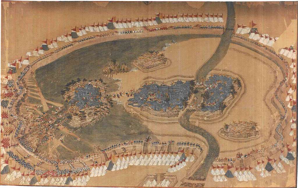 Siege of Lianzhen, Qing Dynasty