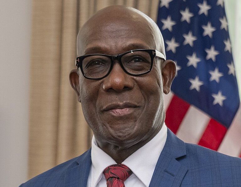 Portrait Photo of Trinidad and Tobago Prime Minister Keith Rowley