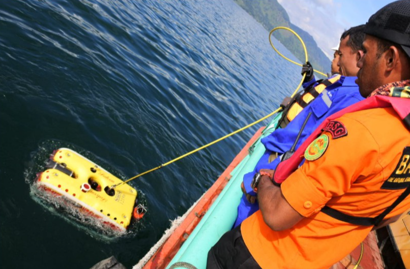 search for the wreckage of MV Sinar Bangun