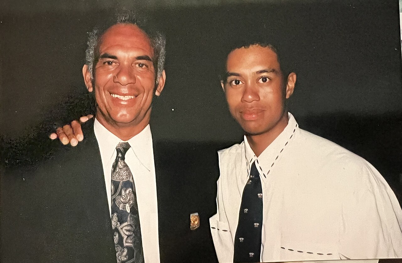 Bill Wright And Tiger Woods