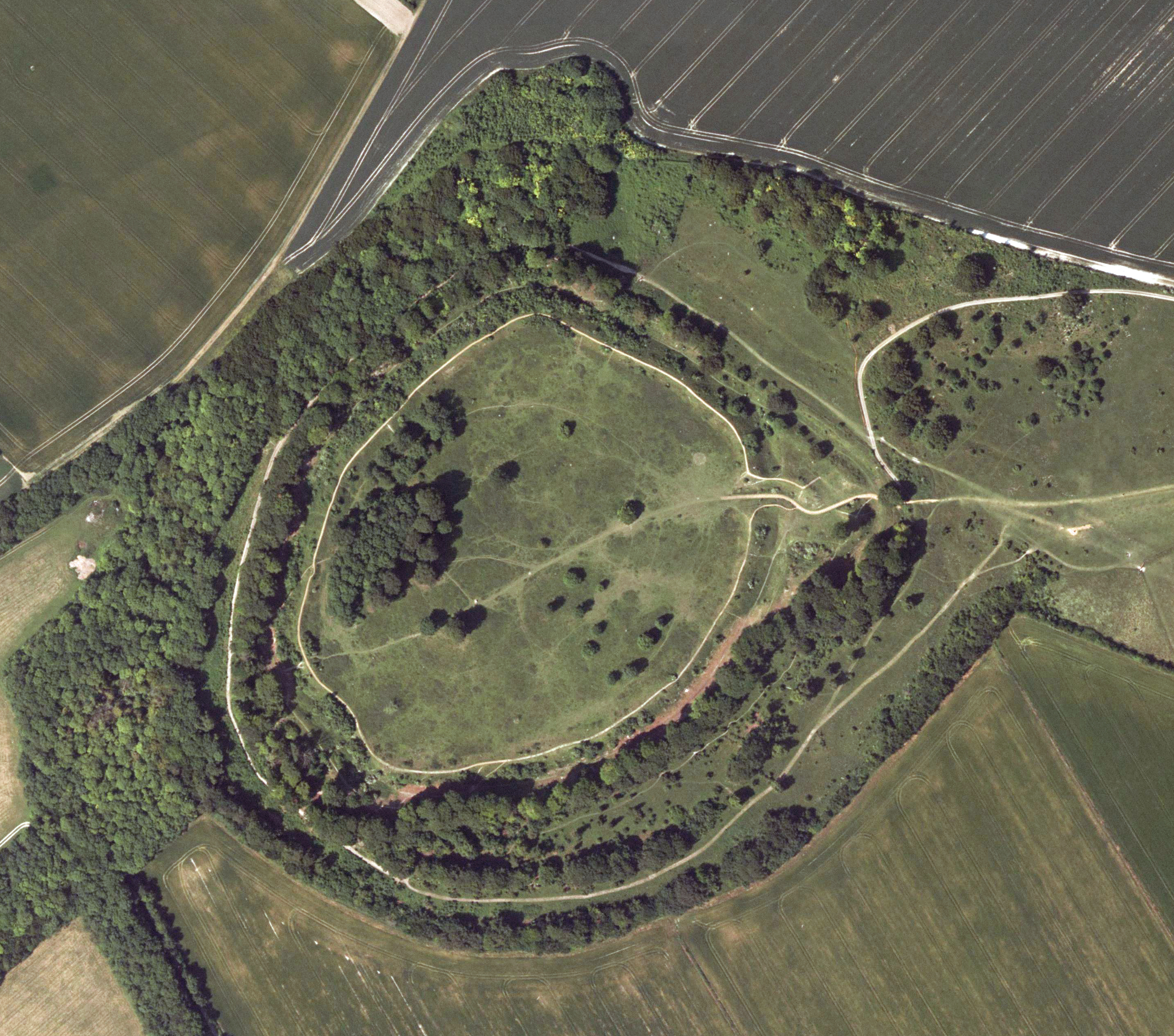 aerial image, Hampshire