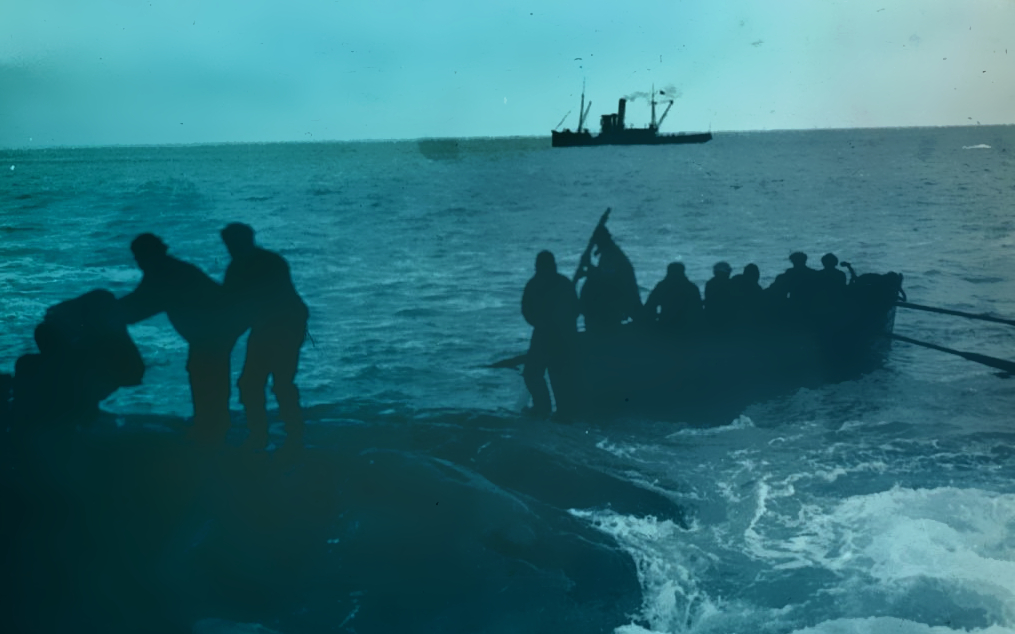 Elephant Isle Party Being Rescued By The Tug Yelcho