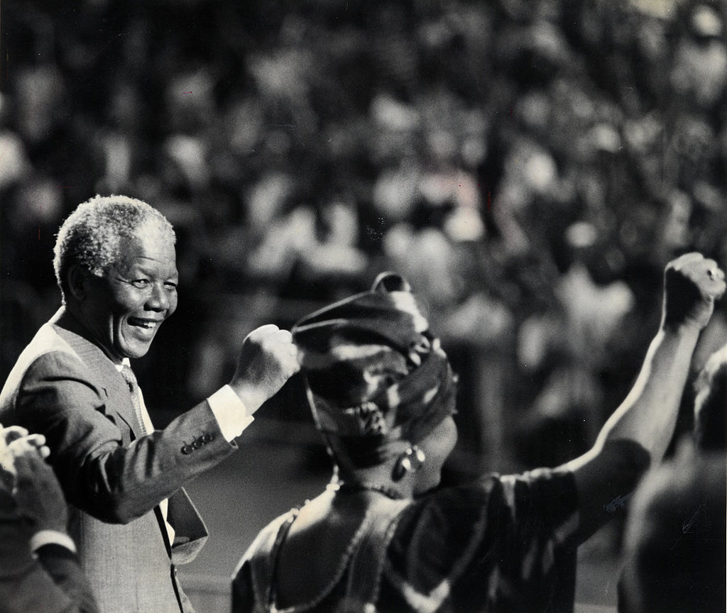 Nelson Mandelas visit to Boston