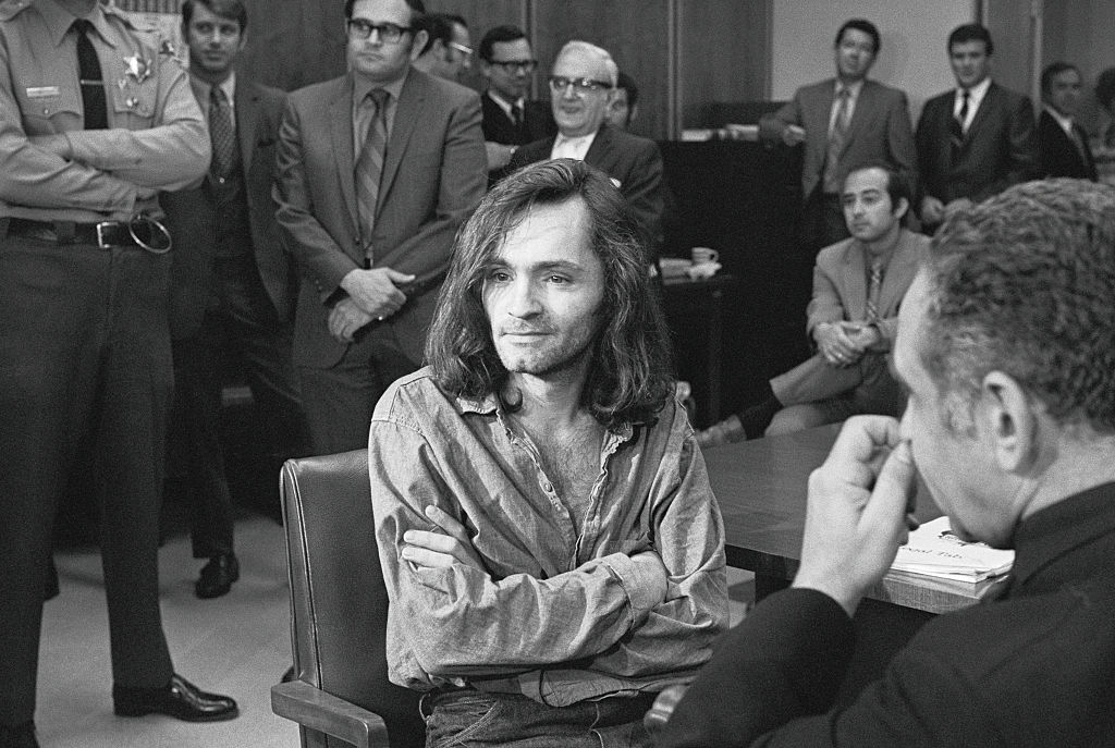 Charles Manson in Court