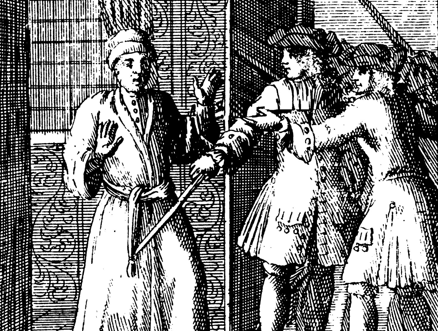 Constantin De Renneville Imprisoned - 1715