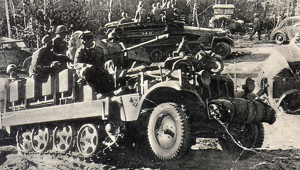 A postcard of The Wehrmacht