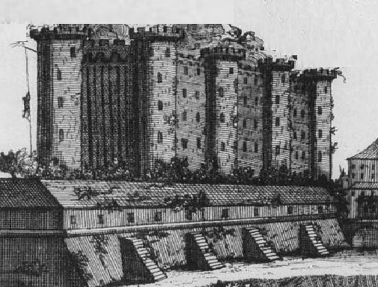 Frontispiece from The Bastille - 1719