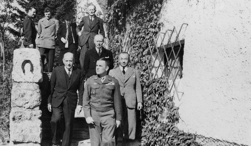 Liberation of prisoners from Itter Castle