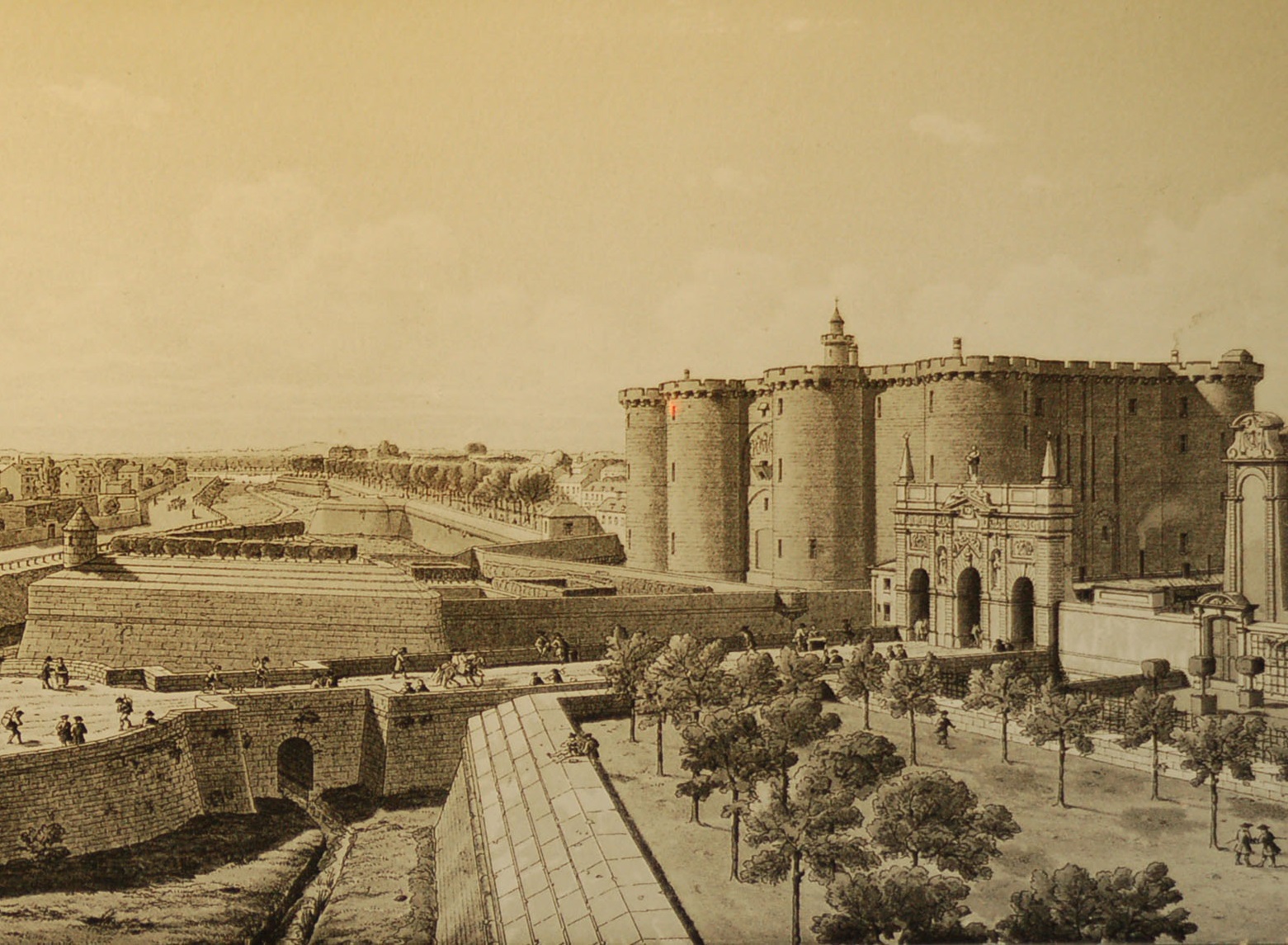The Bastille (Paris, France) before 1789
