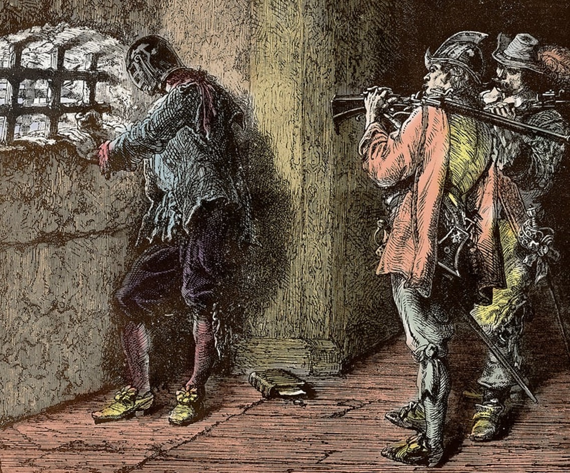 Illustration of Man in the Iron Mask - 1872