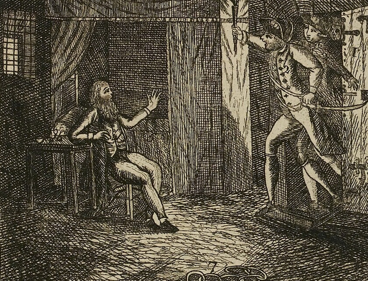 Prisoner in Bastille castle