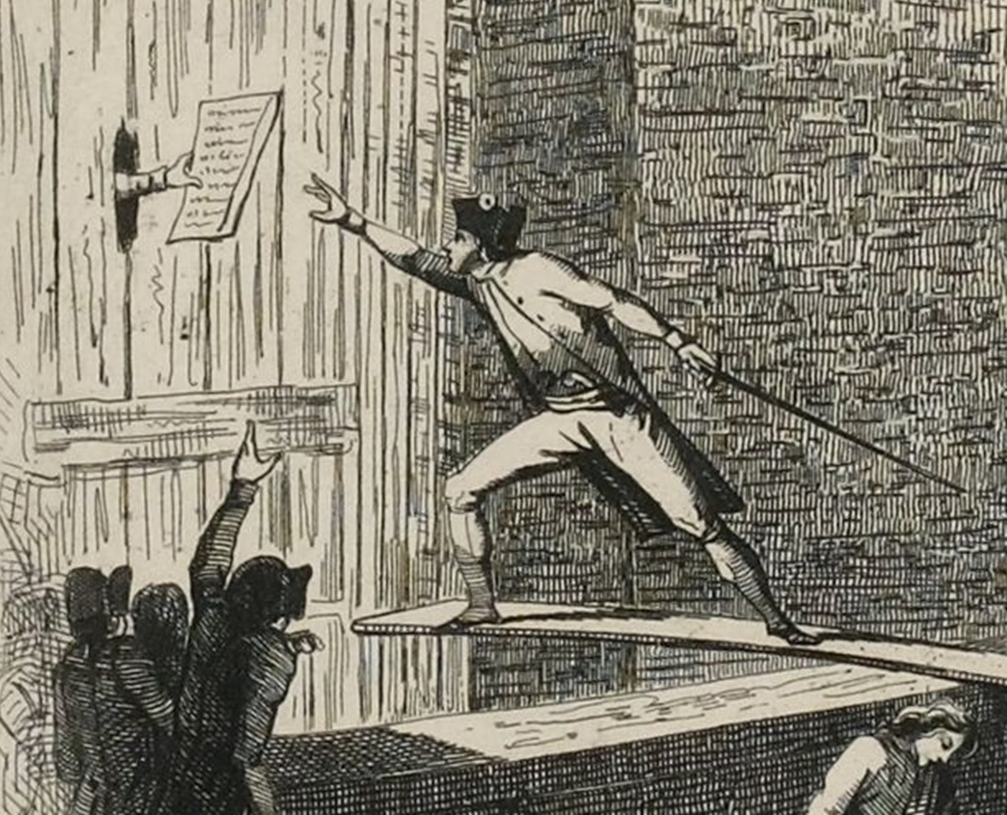 Storming of the Bastille Castle Between 1784 and 1794