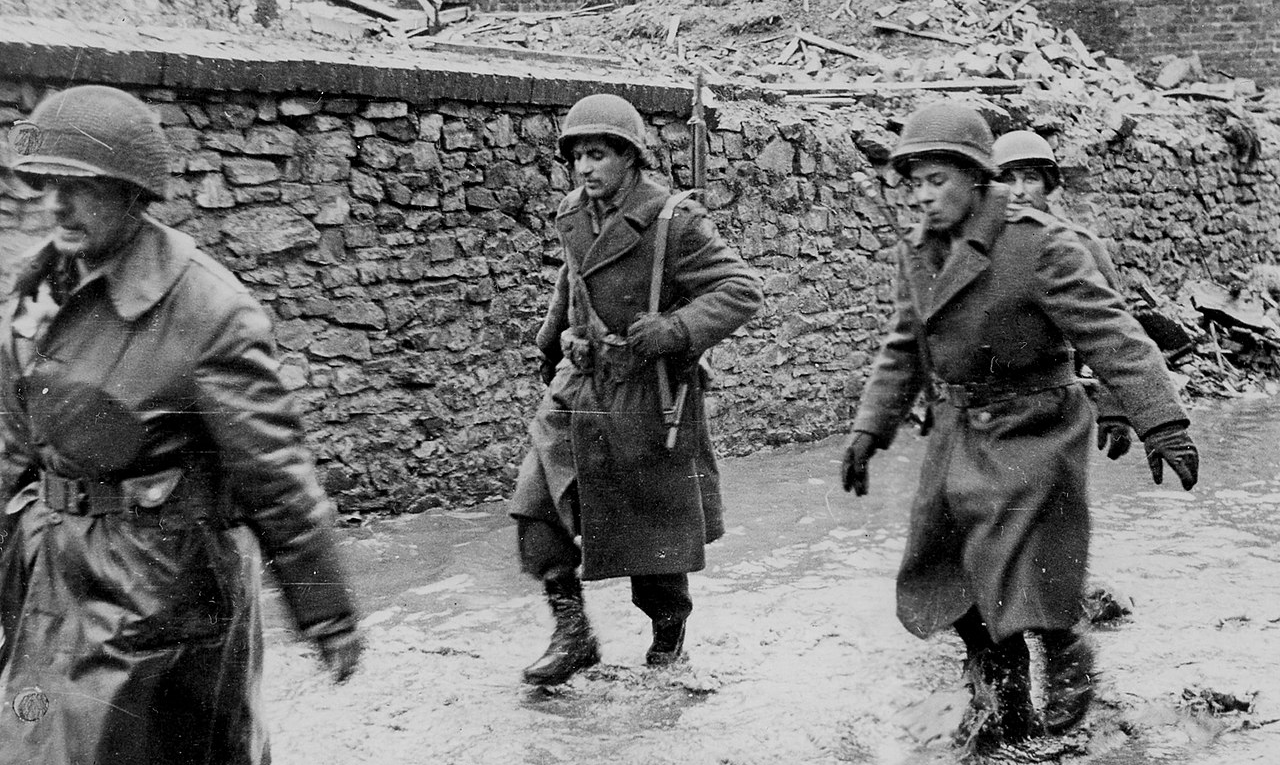 American Solders after the battle