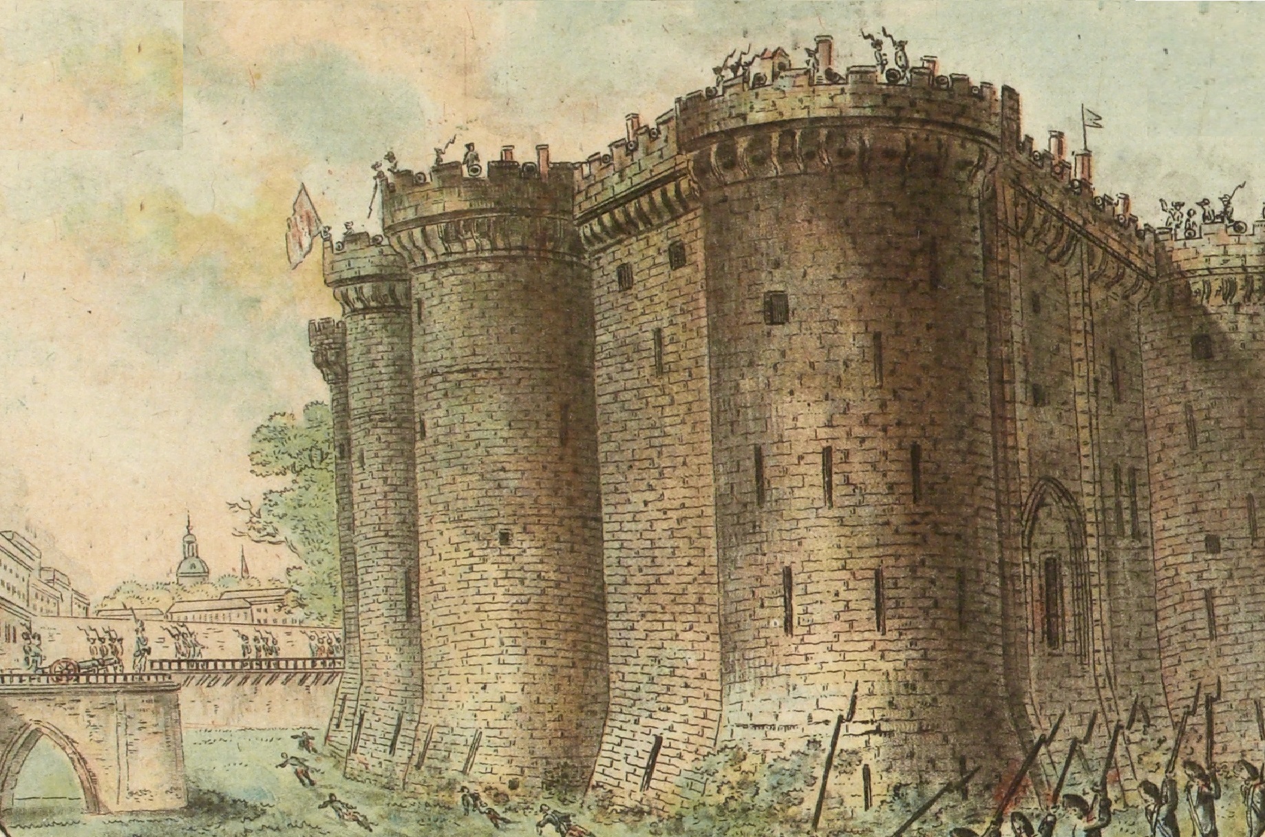 Bastille Prison - illustration