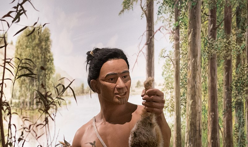 A photo of a Cahokian person