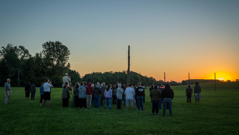 Fall Equinox Sunrise at Woodhenge