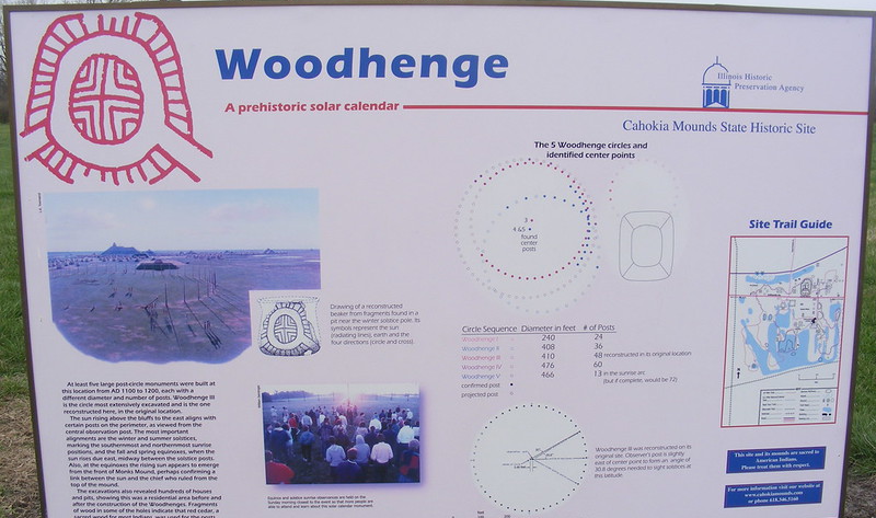 Woodhenge, Cahokia Mounds