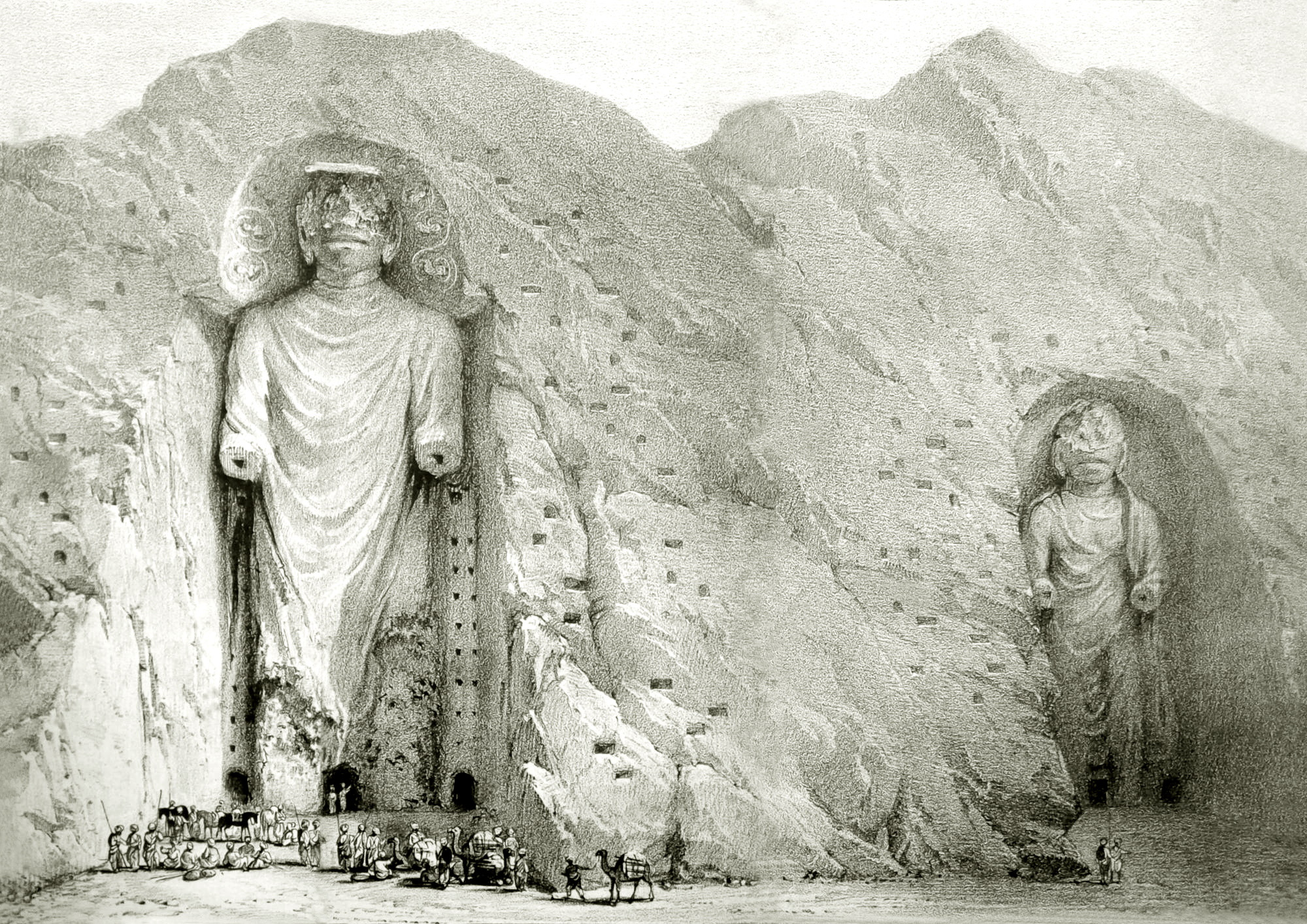 File:Bamiyan Buddhas Burnes.jpg