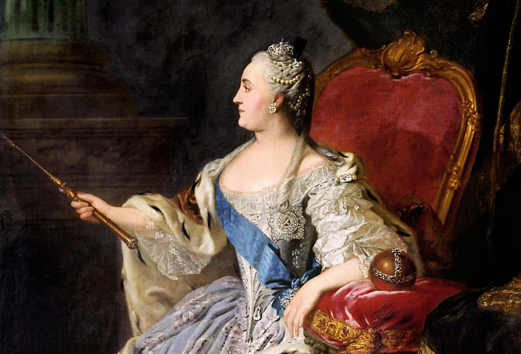File:Profile portrait of Catherine II by Fedor Rokotov (1763, Tretyakov gallery).jpg
